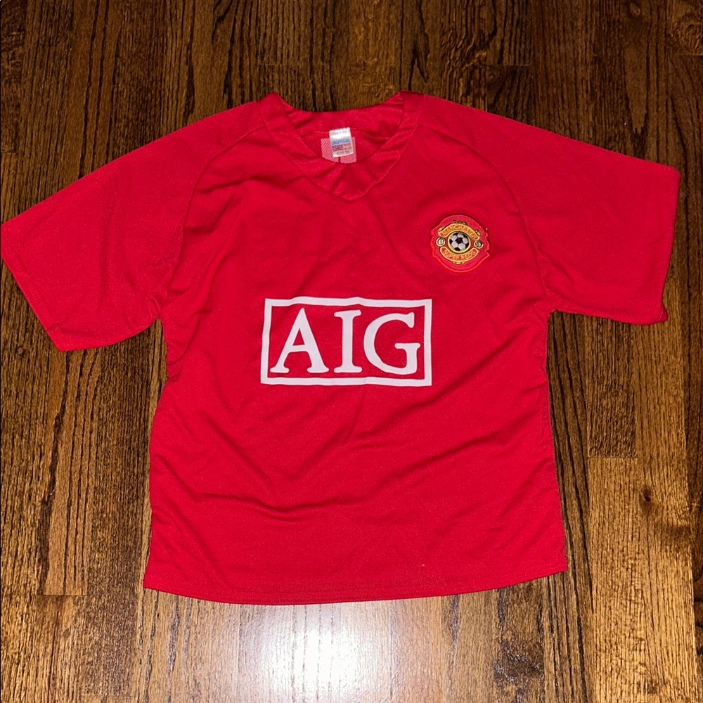Red Soccer Team Shirt Ronaldo!